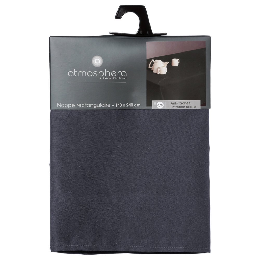 Mantel Ardosia Antimanchas Azul 140x240