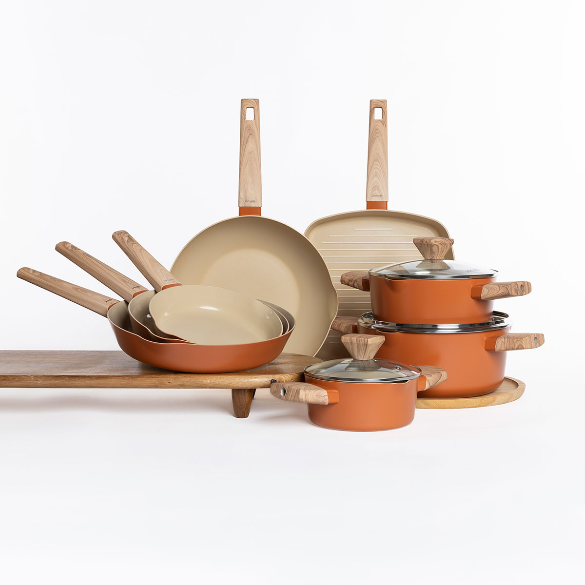 Wok NATURIT terracota 28cm