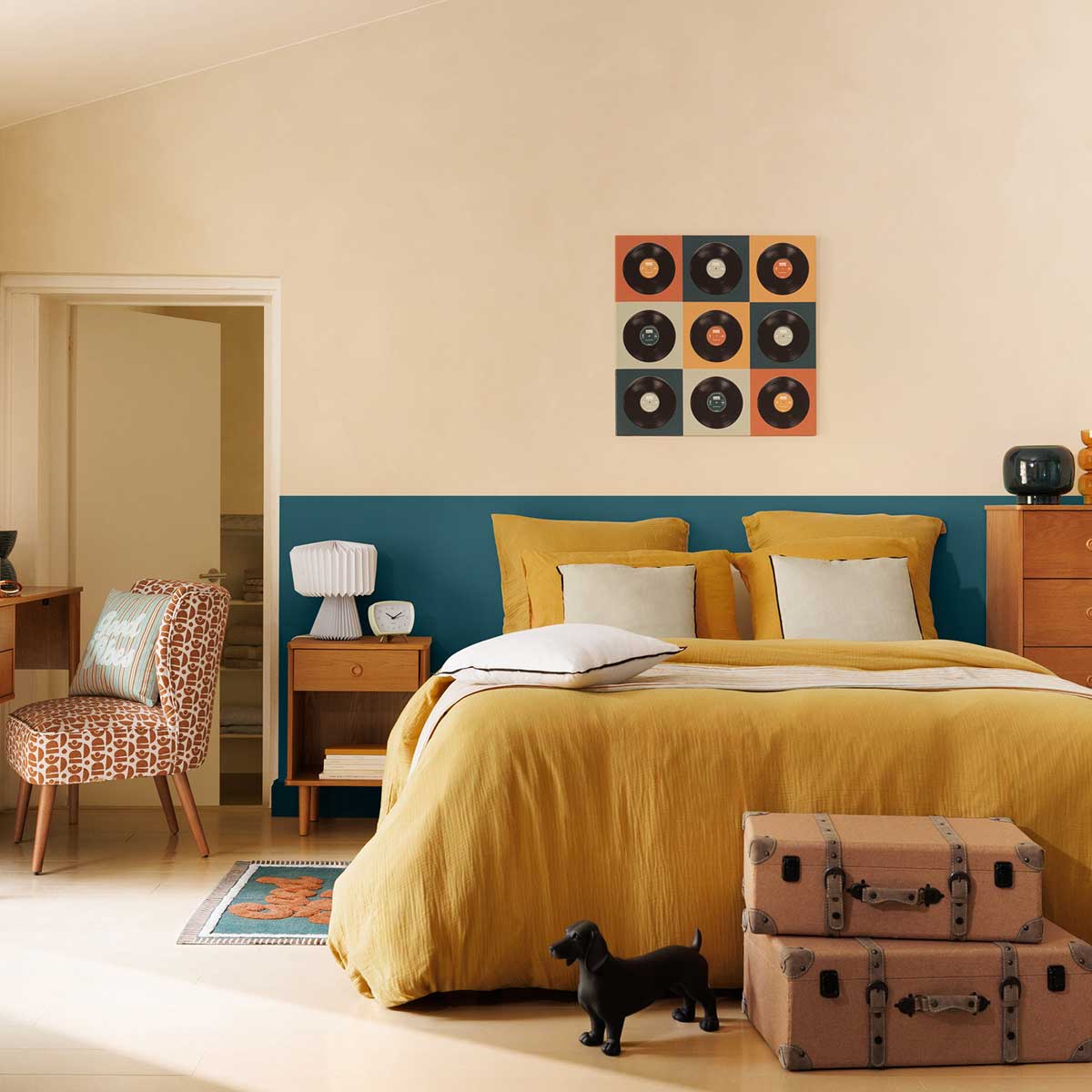 Reloj De Mesa Cathy Blanco