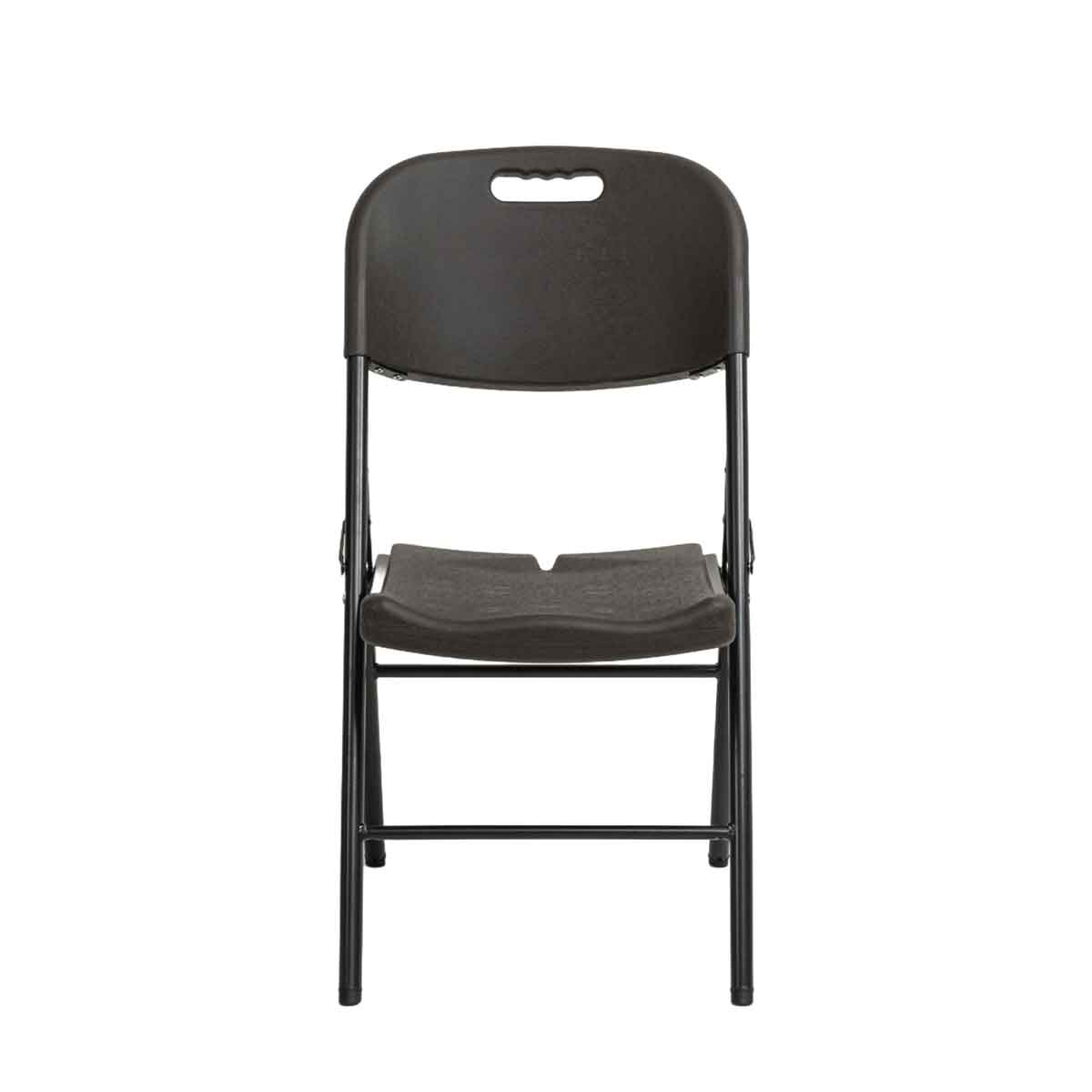 Silla plegable gris