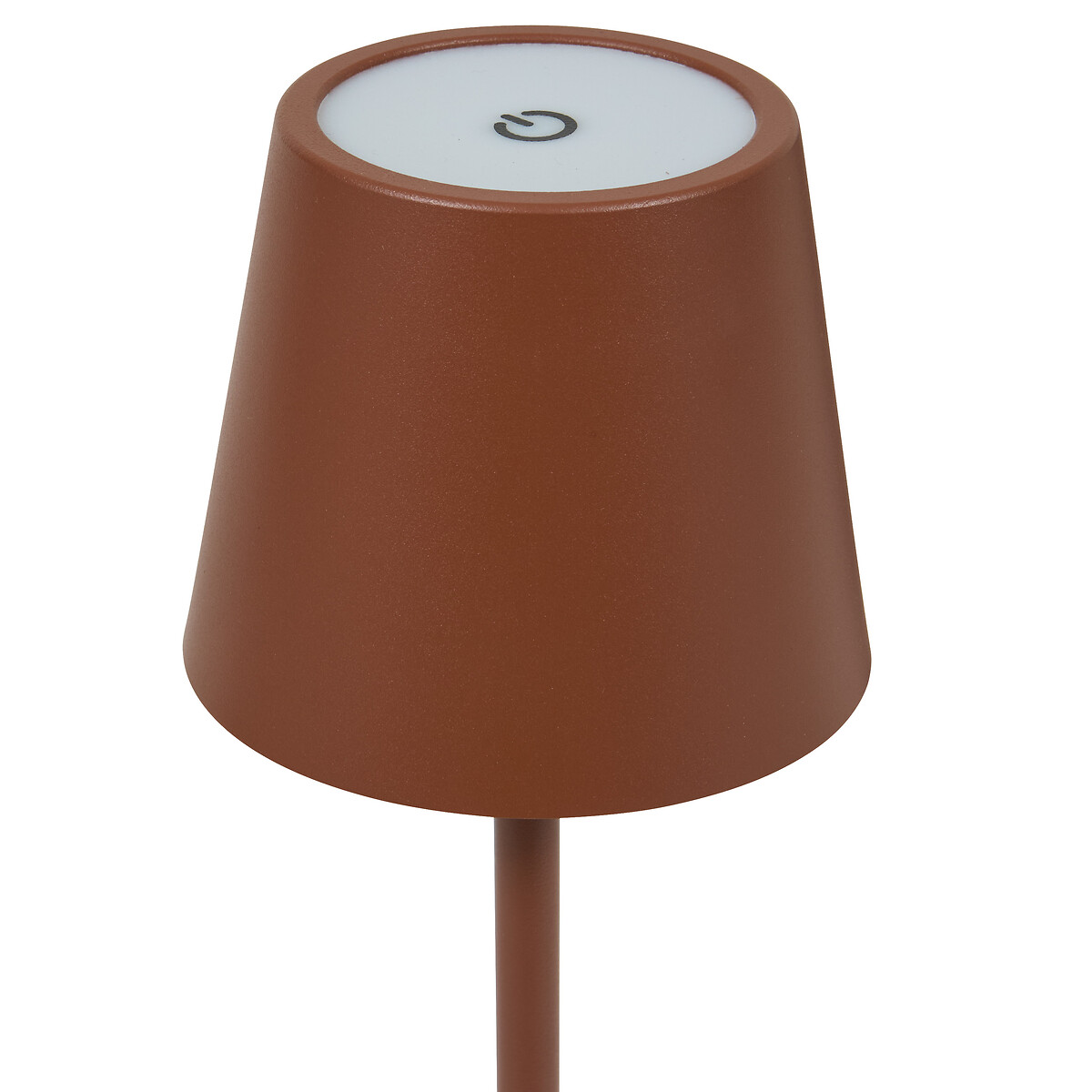 L&aacute;mpara de mesa CODY marr&oacute;n usb 36cm