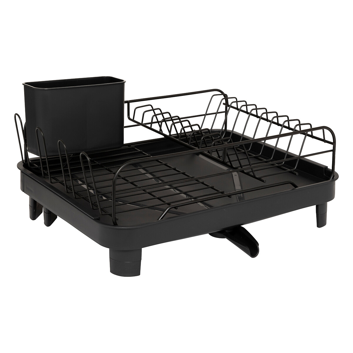 Escurreplatos extensible BLACK EDIT negro