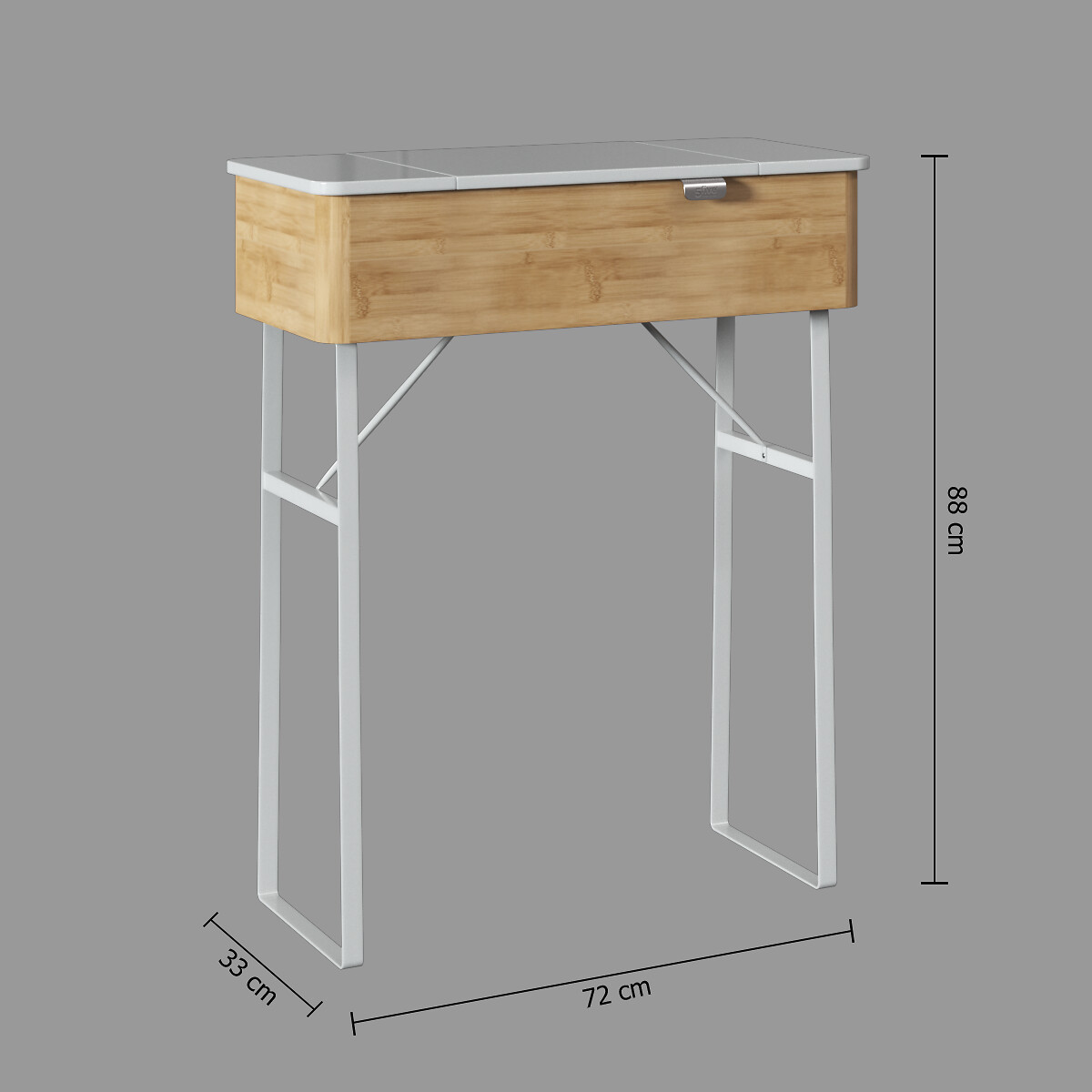 Mueble wc LEVIA con espejo