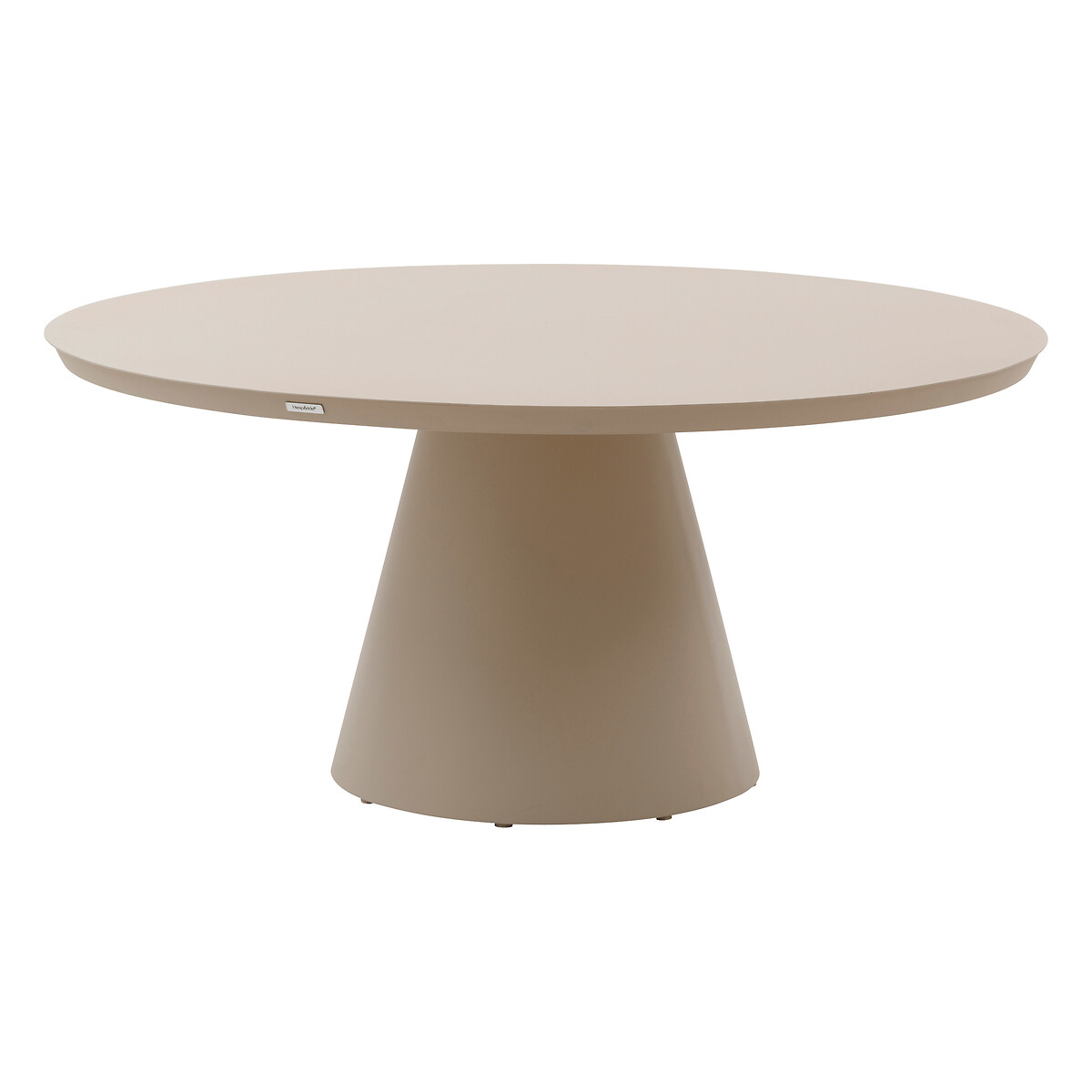 Mesa de exterior redonda YCONIA de aluminio
