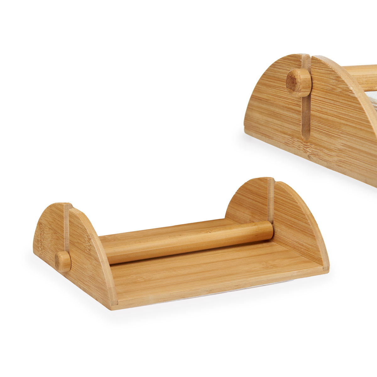 Servilletero De Bambú 18x21x6.8Cm