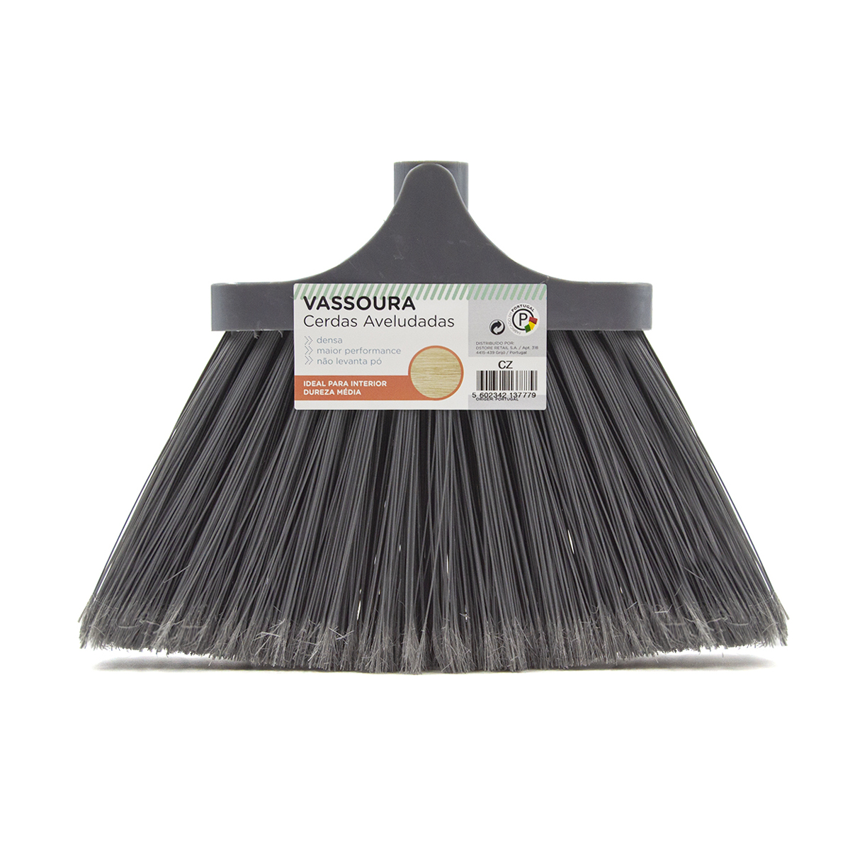 Vassoura Despontada Super Cinza