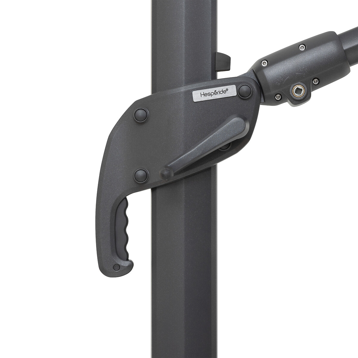 Parasol MELHIA color antracita 4x3m