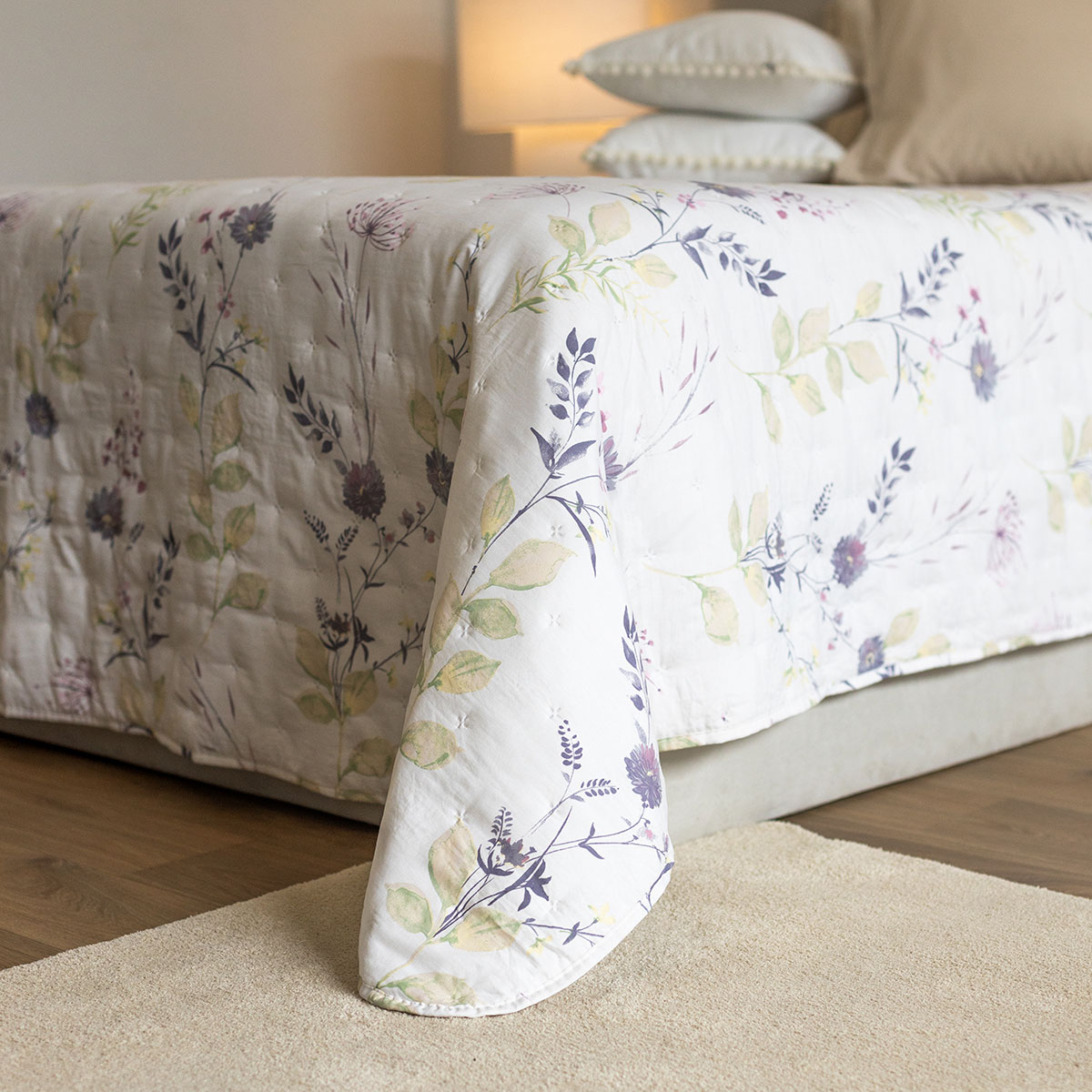 Edredón flores ALBA 250x270cm