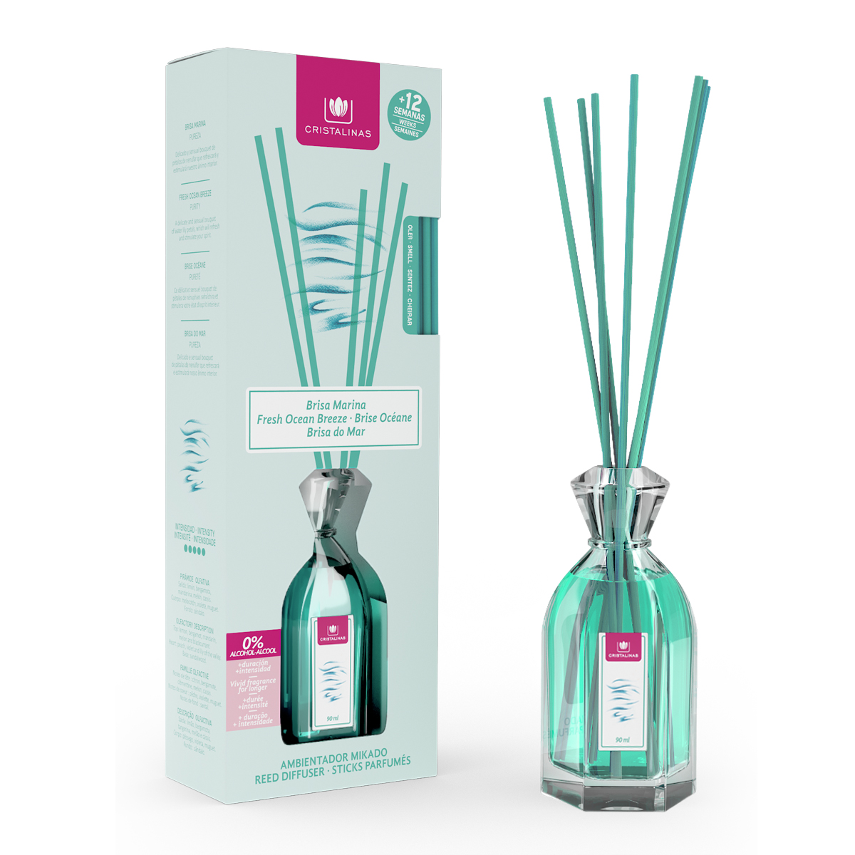 Ambientador mikado brisa marina 90ml
