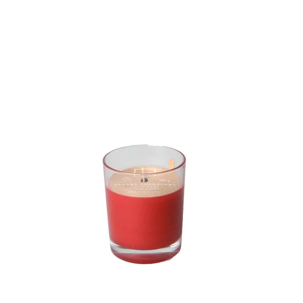 Vela perfumada frutos rojos 150gr