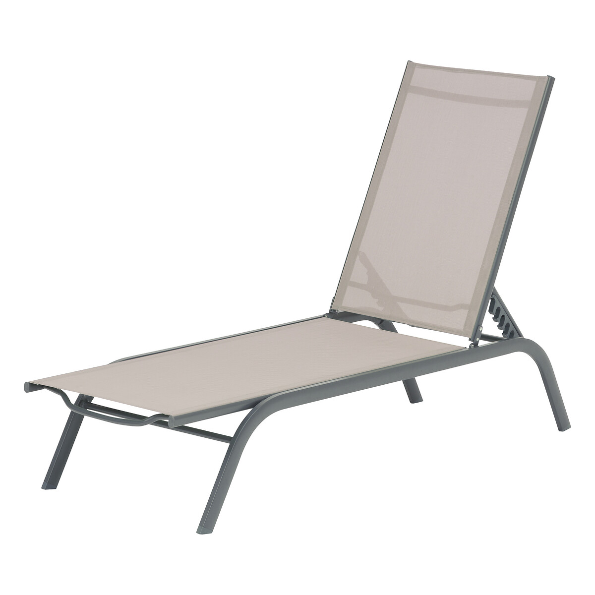 Tumbona gris pardo