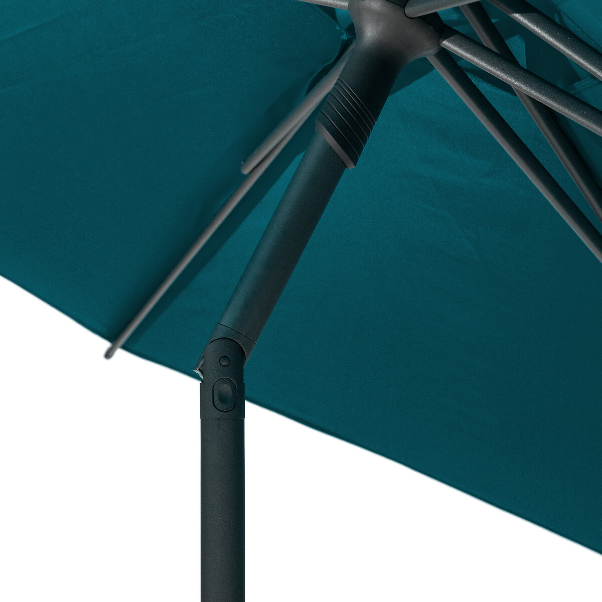 Parasol SOYA azul canard 2,7m