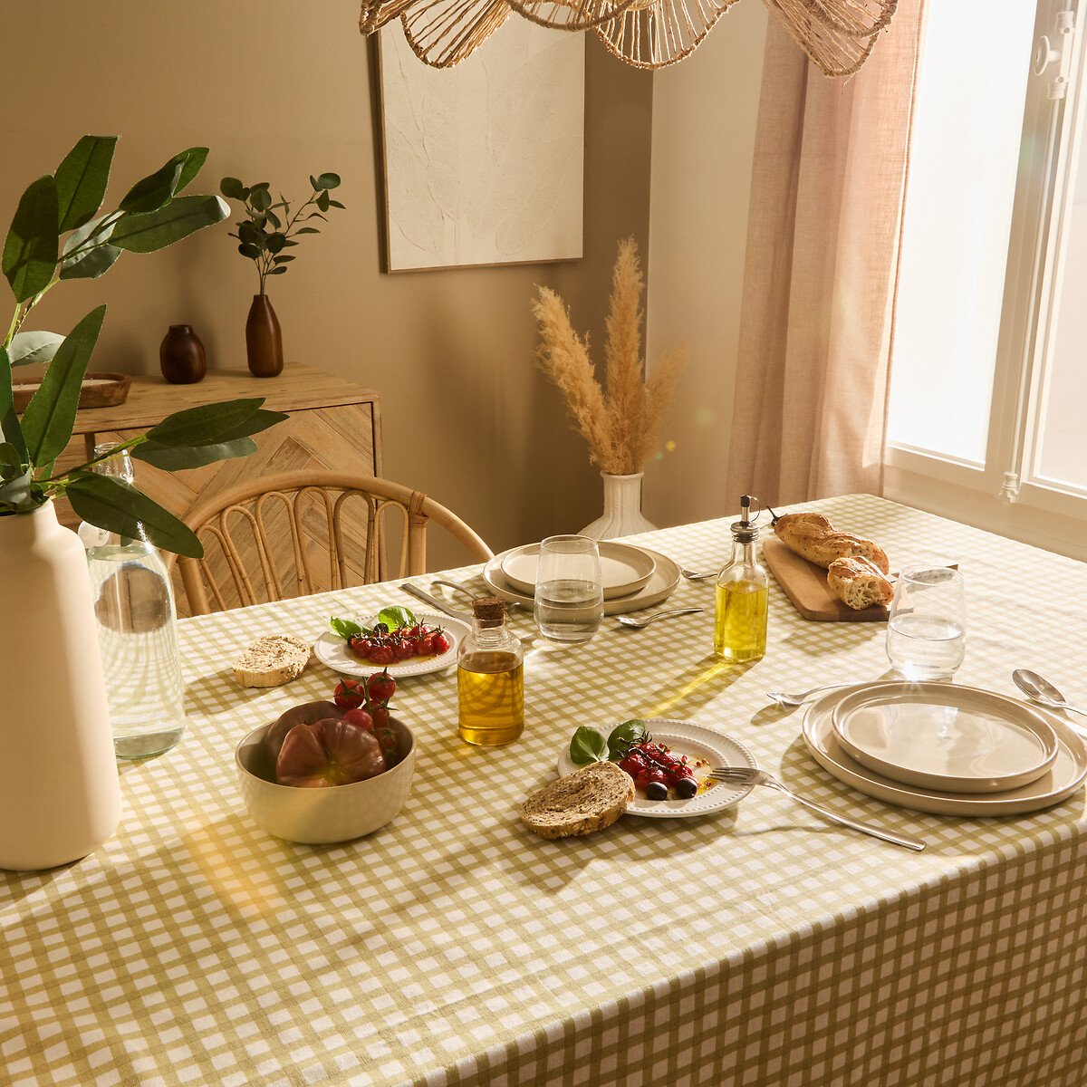 Mantel FLEUR DE ROSE 150X250cm