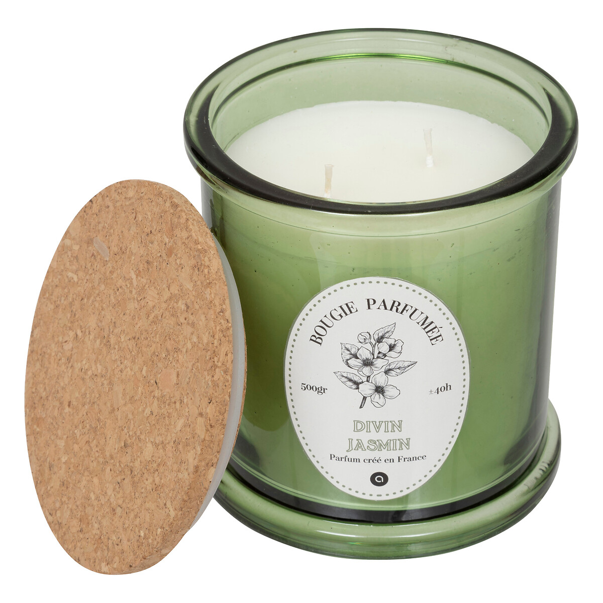 Vela perfumada HAPO jazm&iacute;n 500gr