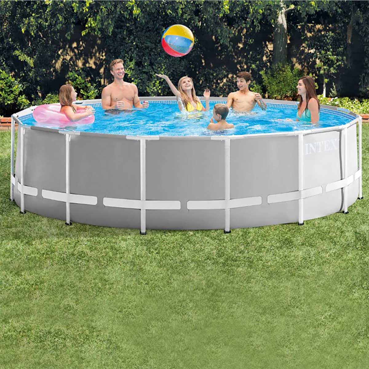 Piscina Tubular Prisma 457x122Cm