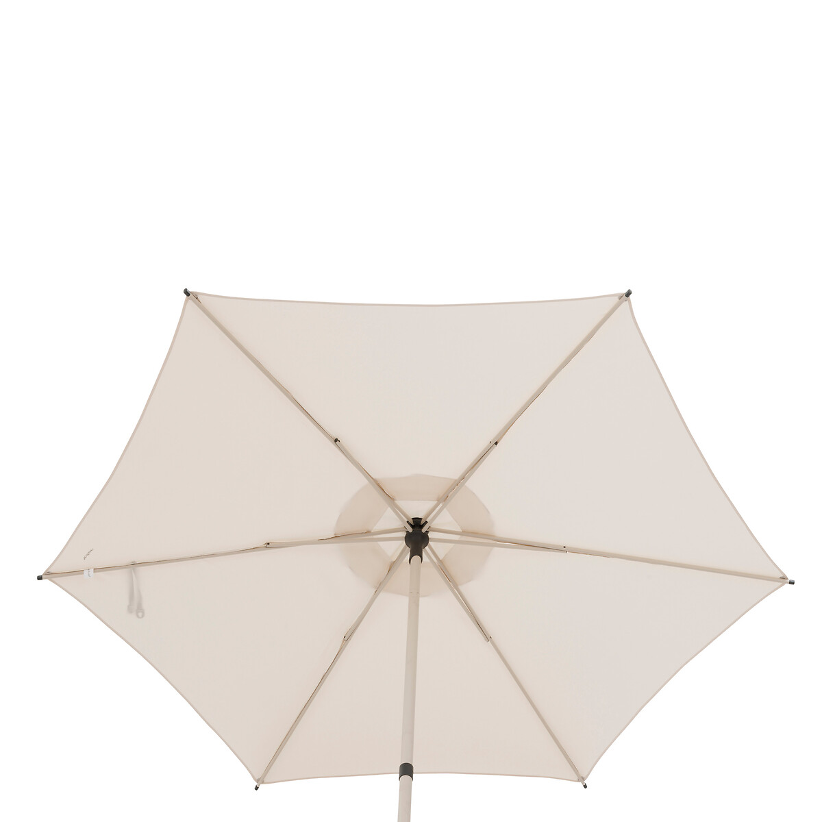 Parasol SOYA argile blé 2.7m
