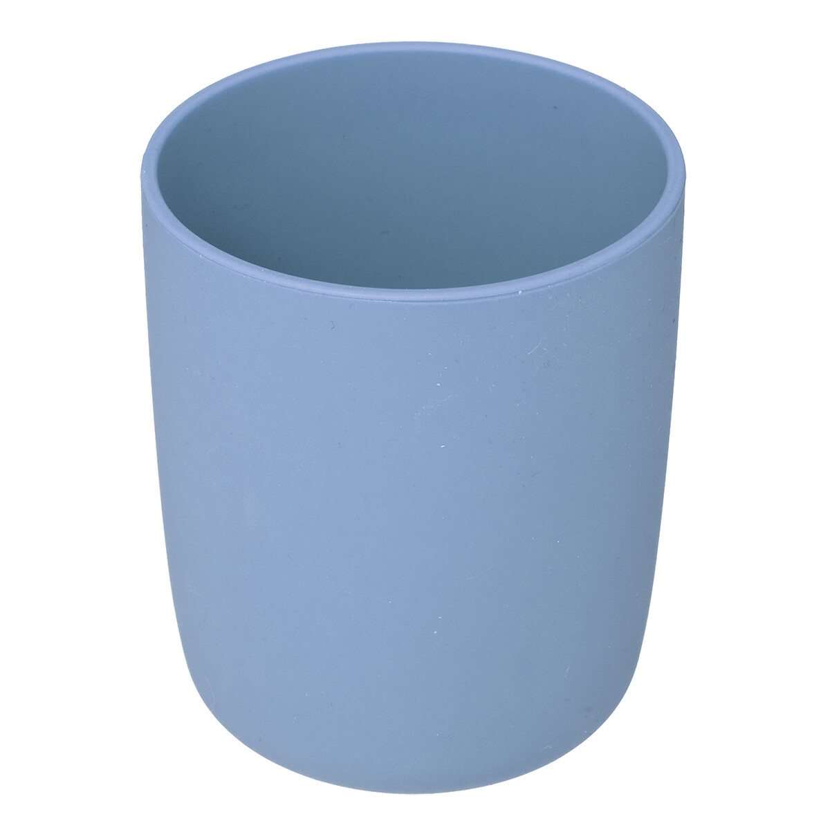 Set 4 Piezas Vajilla Infantil Azul De Silicona