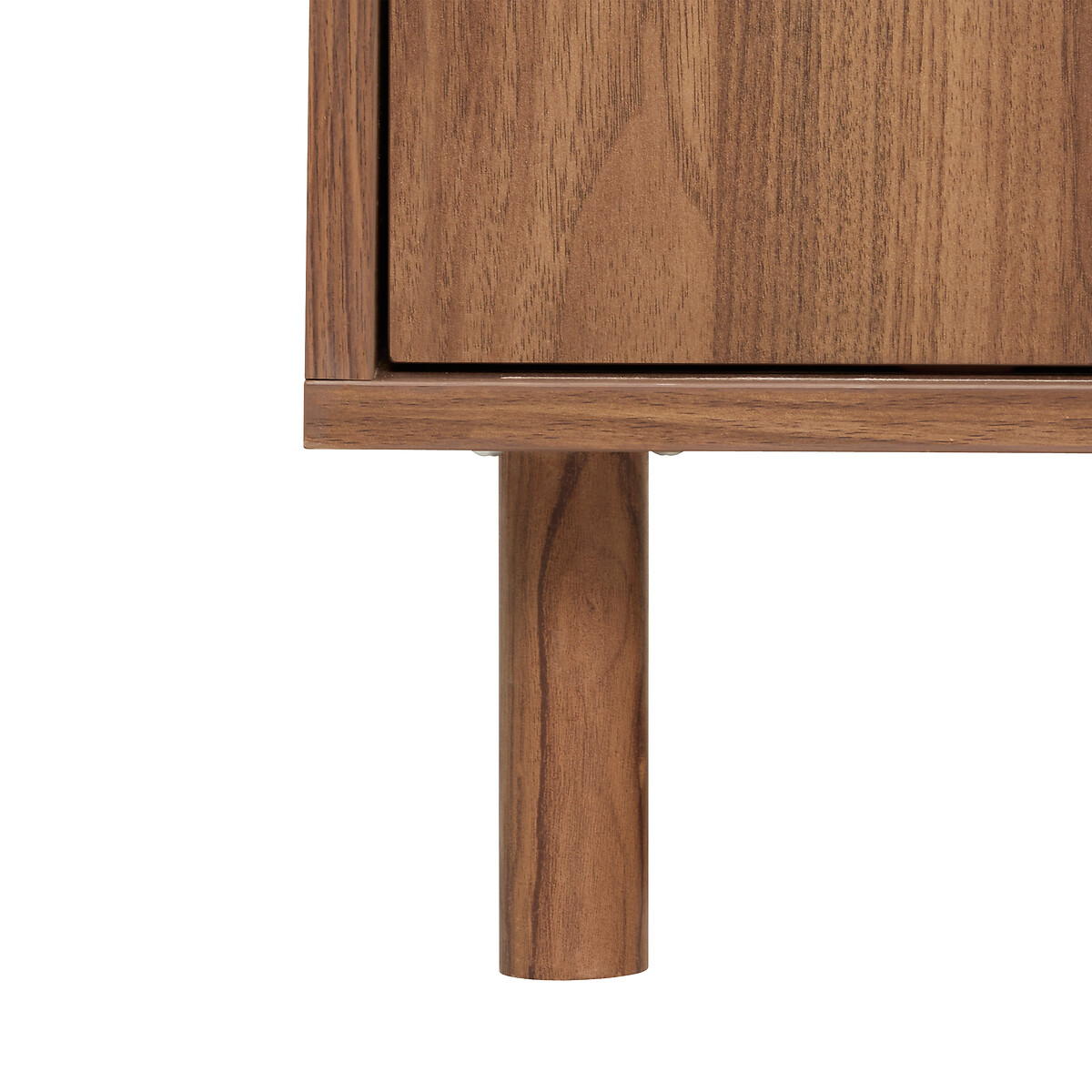 Mueble de TV SLIDY marr&oacute;n de mdf con 2 puertas