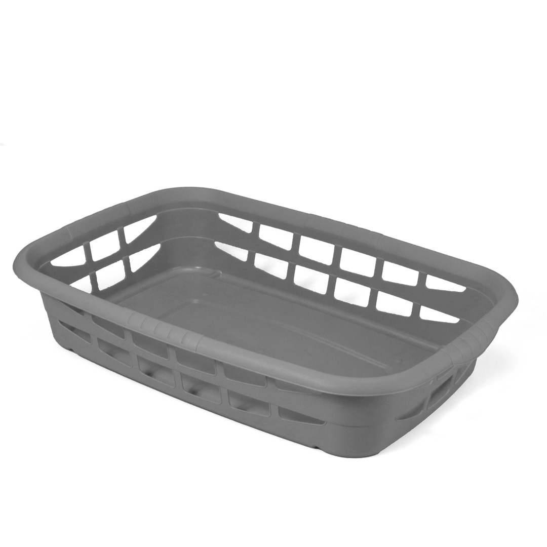 Cesta Gris De Plástico 25L