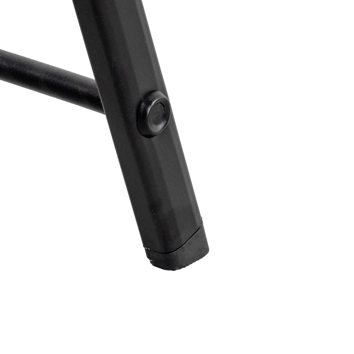 Escalera Negra Con 3 Peldaños De Aluminio 130cm