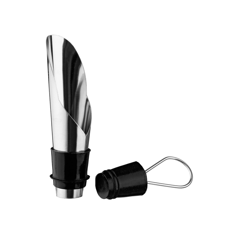 Tampa Vertedora Em A&ccedil;o Inox Para Garrafa