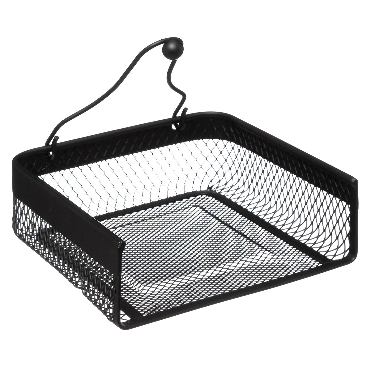 Servilletero Metálico Negro