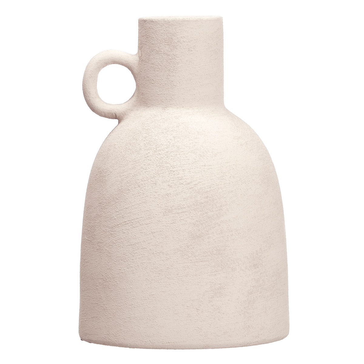 Jarr&oacute;n blanco de cer&aacute;mica 25.5cm