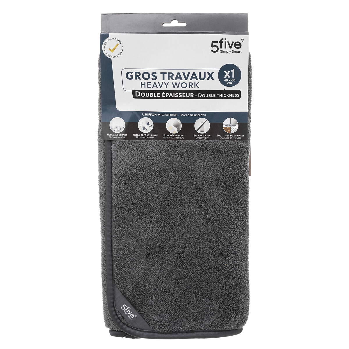 Bayeta De Microfibra Resistente 60X40