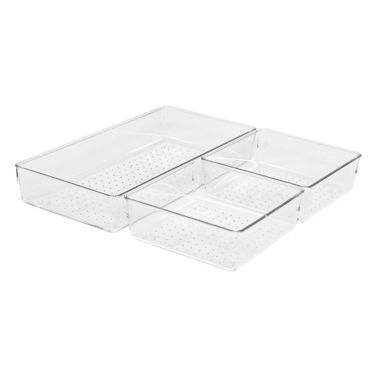 Juego de 3 organizadores 5,2x15,6x30,8cm