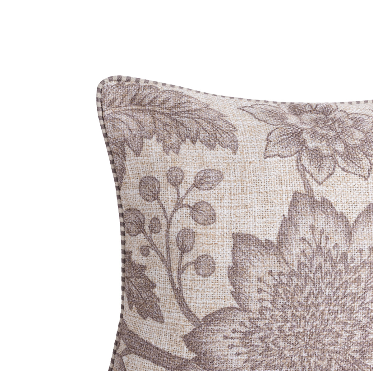 Almohada MARGOT taupe 45x45cm