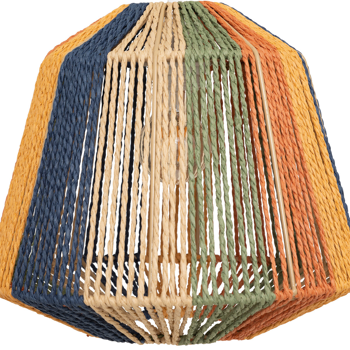 L&aacute;mpara de techo JILY MARRAKECH de cuerda 29cm