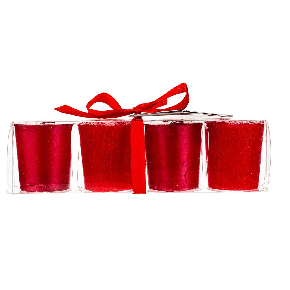 Conjunto De 4 Velas Vermelhas