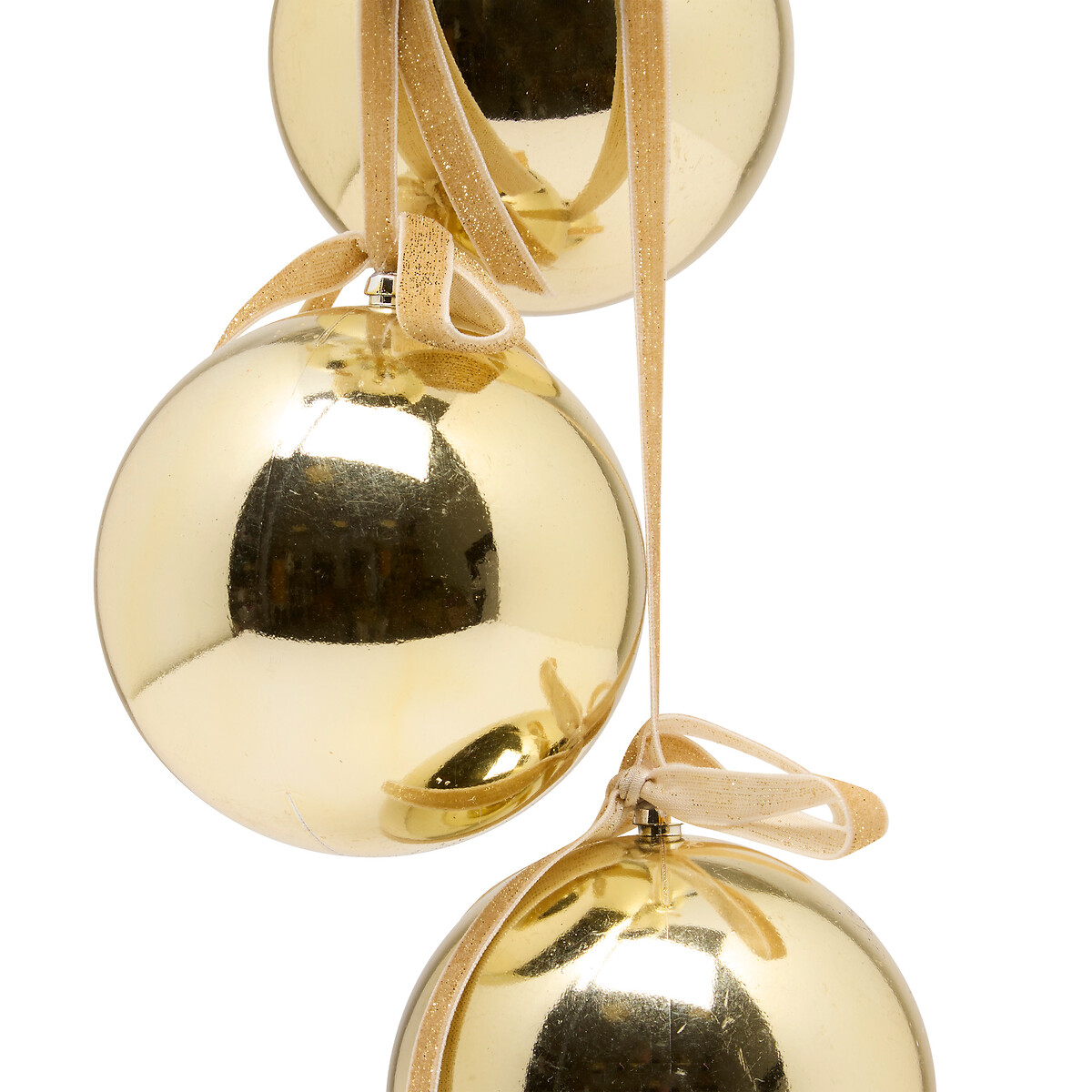 Adorno navide&ntilde;o Bolas Doradas 