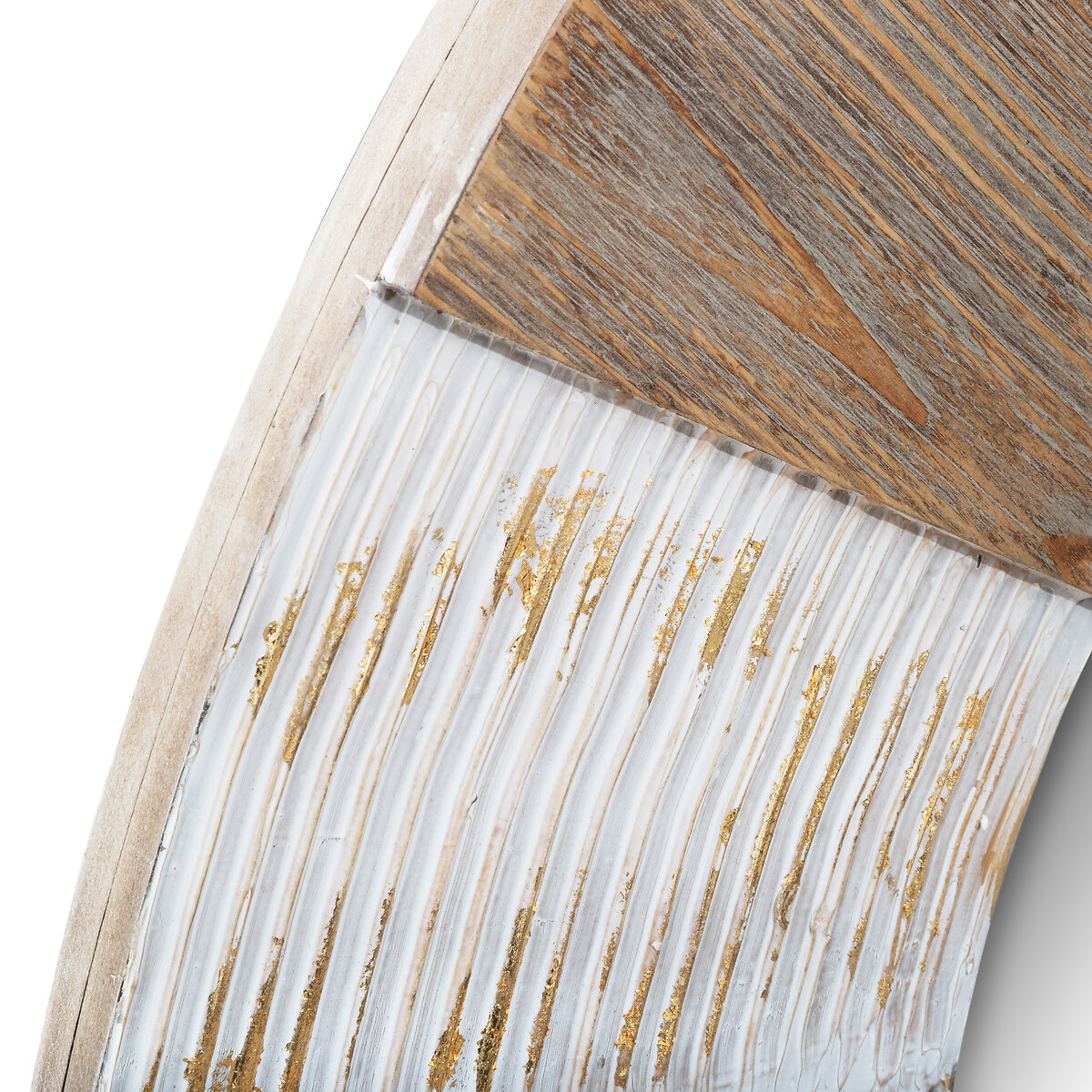 Espejo De Pared Mdf Con Relieve 90x2.7Cm