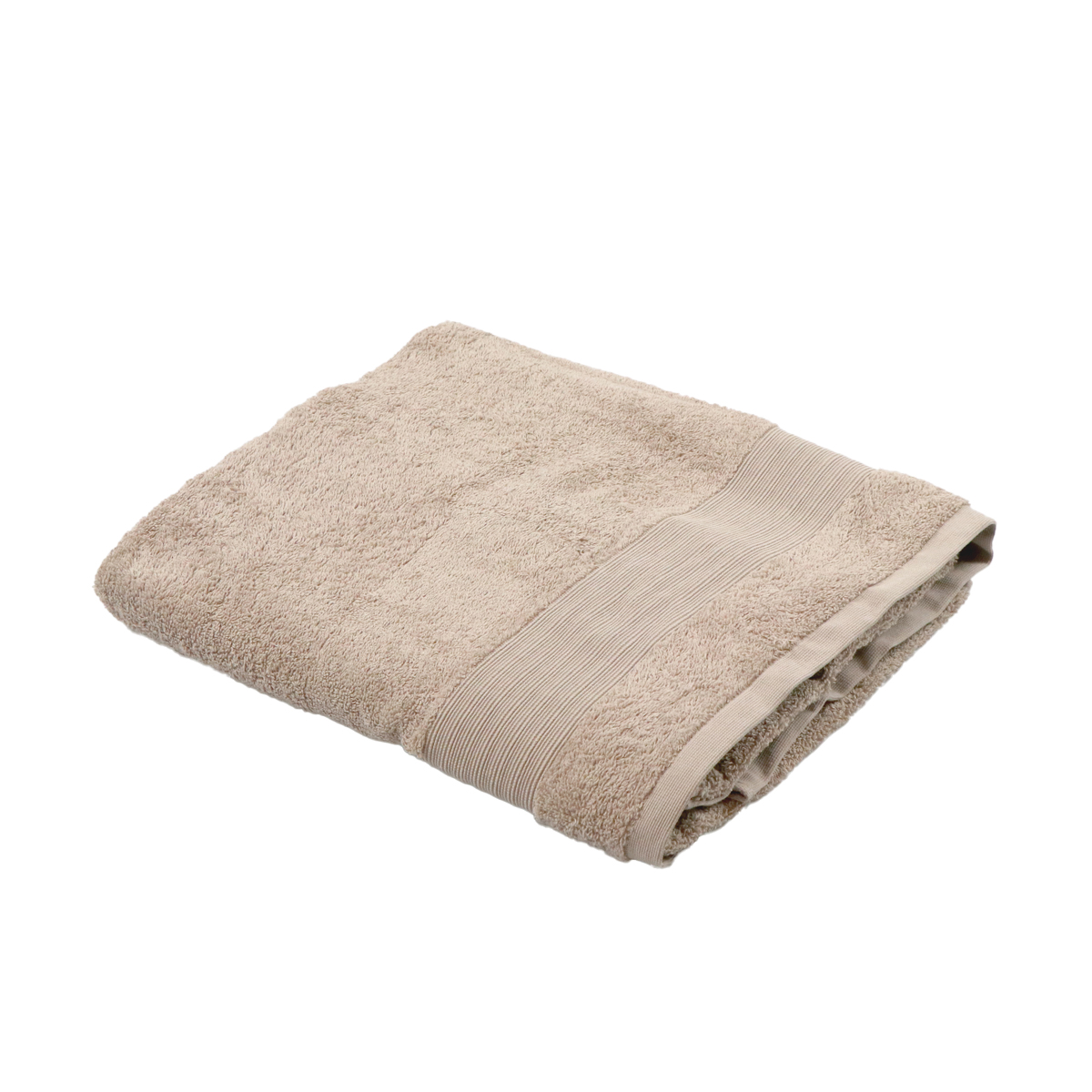 Toalla s&aacute;bana beige TIMELESS 100x150Cm