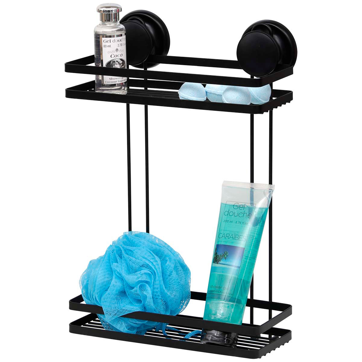 Soporte/Estante P/Ducha C/2 Niveles