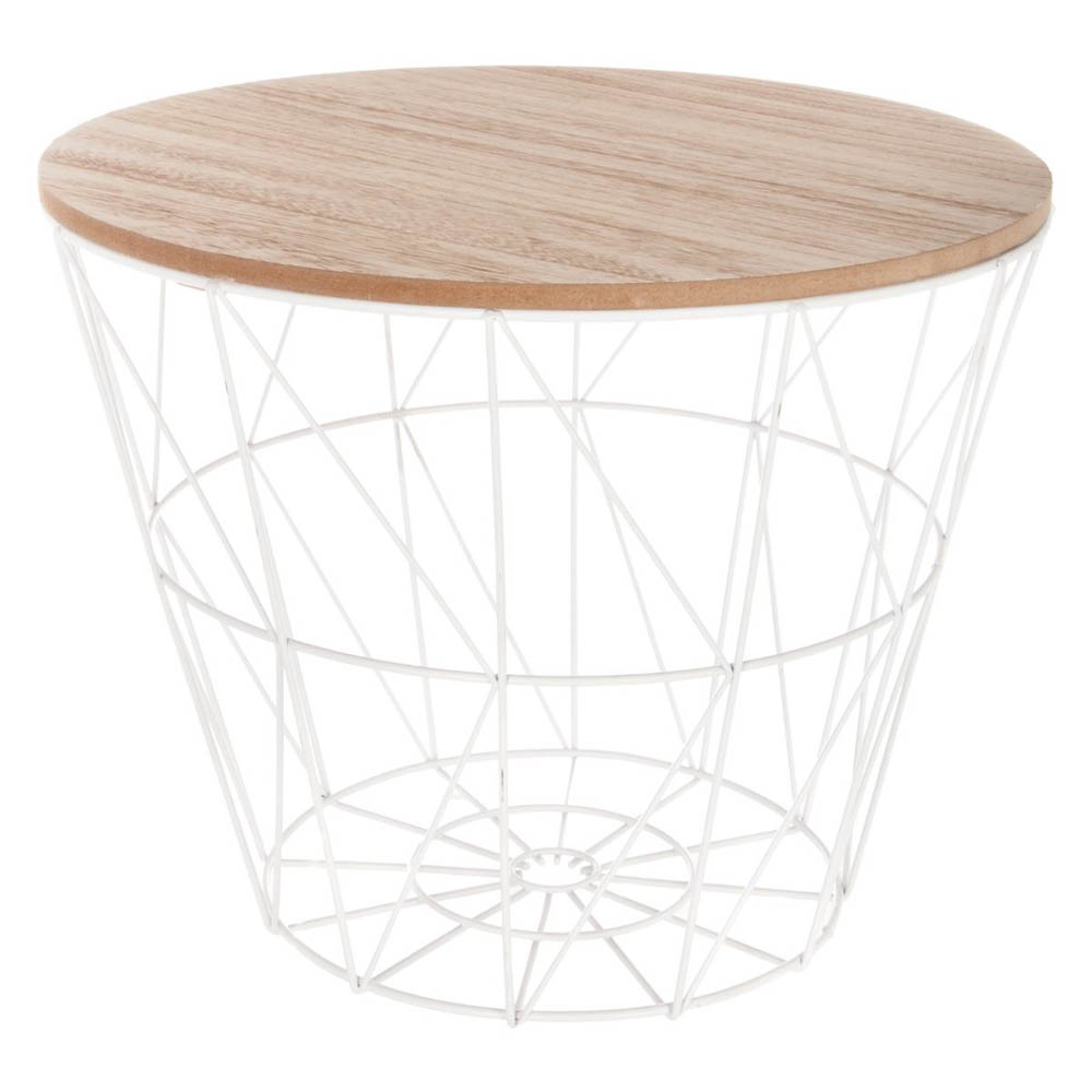 Mesa De Apoio Kumi Branca 38cm