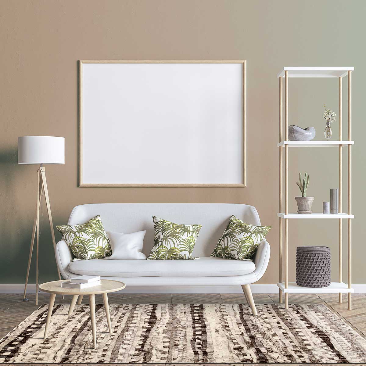 Alfombra Tune Lines Beige 200x285cm