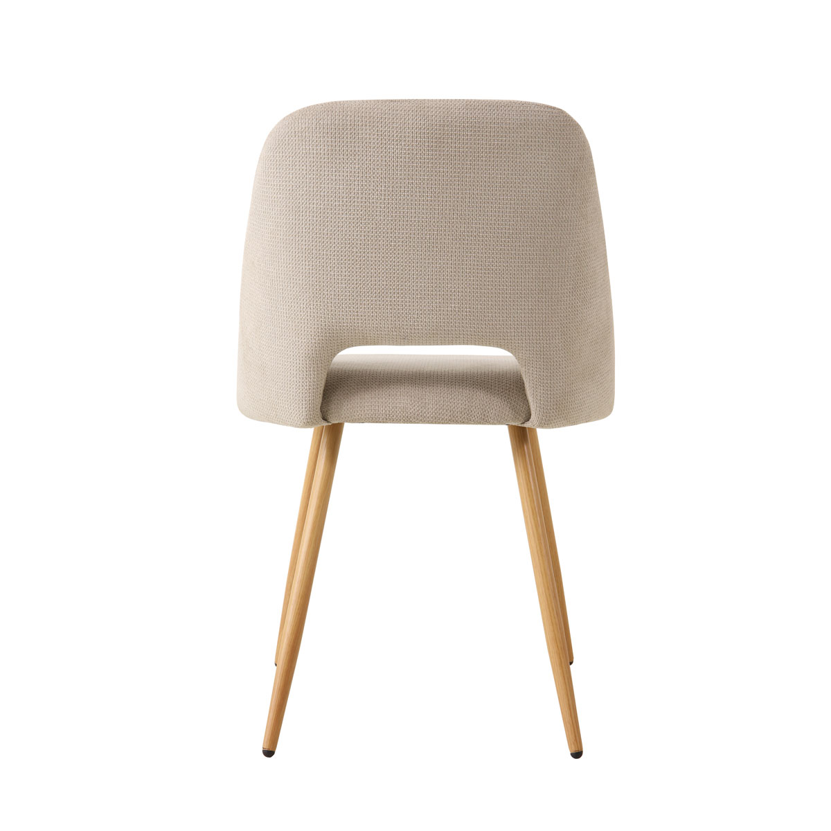 Silla FRESNO de tela beige
