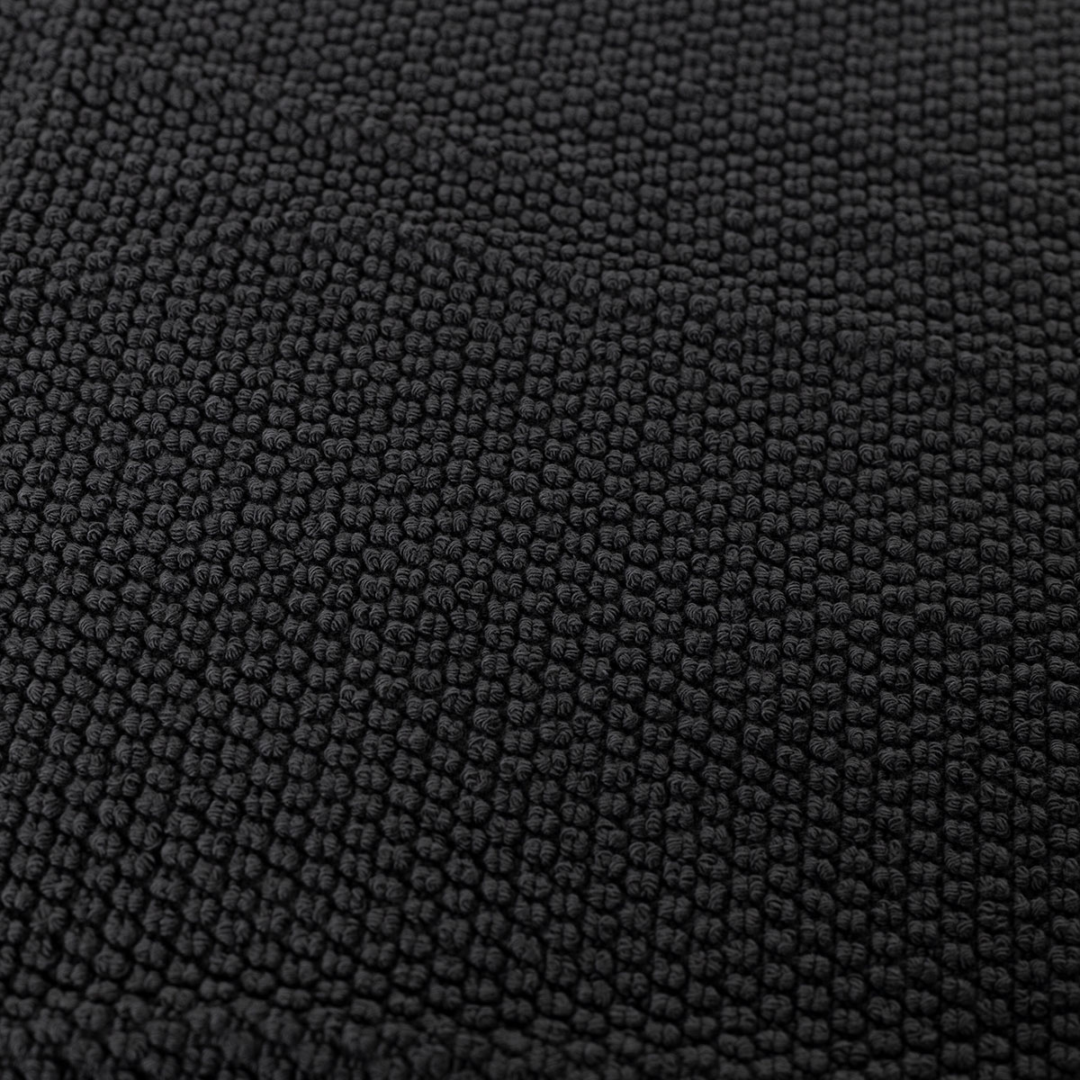 Alfombra de ba&ntilde;o ESSENZA gris oscuro 50x70cm