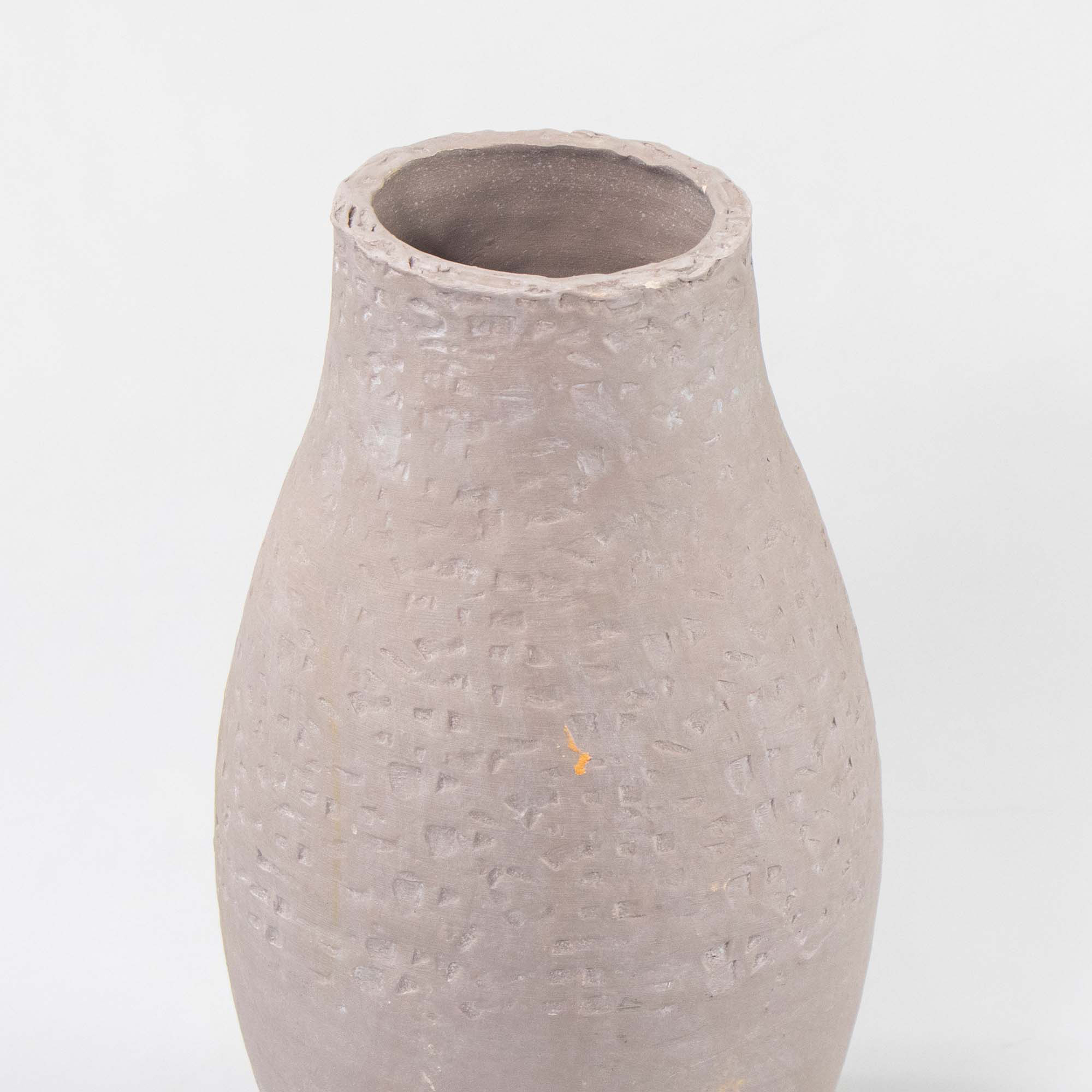 Jarrón Craft Rústico Gris 26Cm