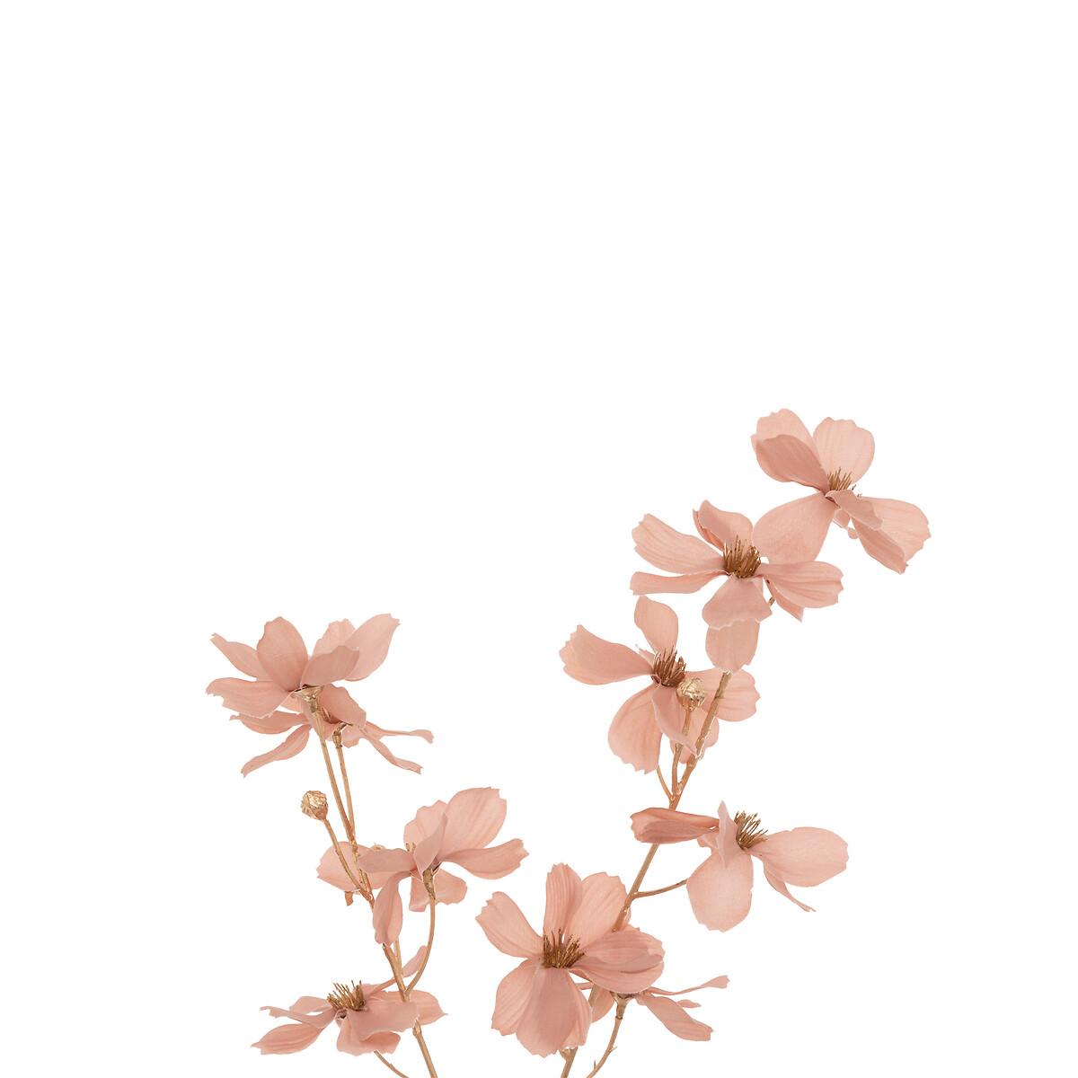 Rama flores rosa 92cm 