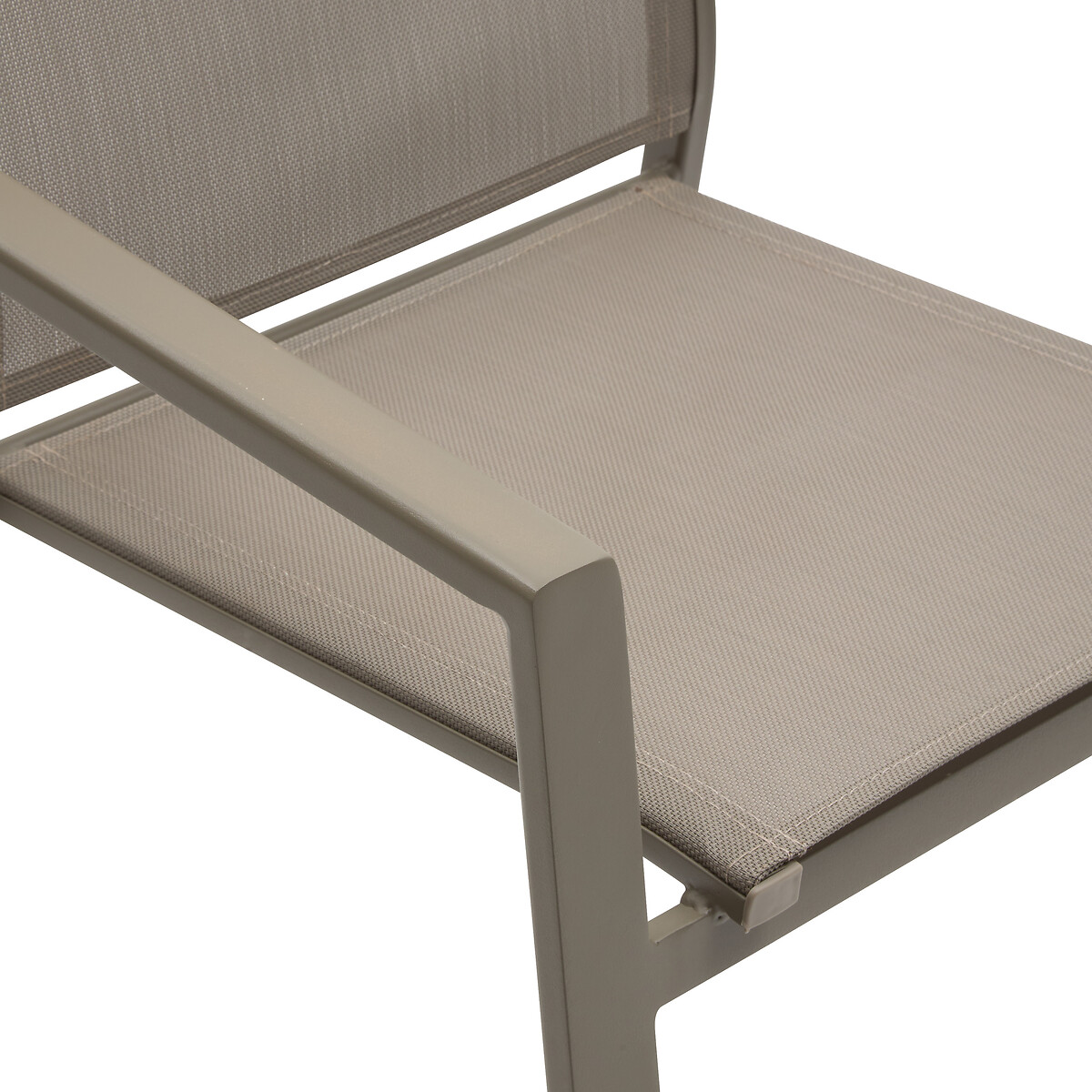 Silla con reposabrazos ESSENTIA noisette/caf&eacute;