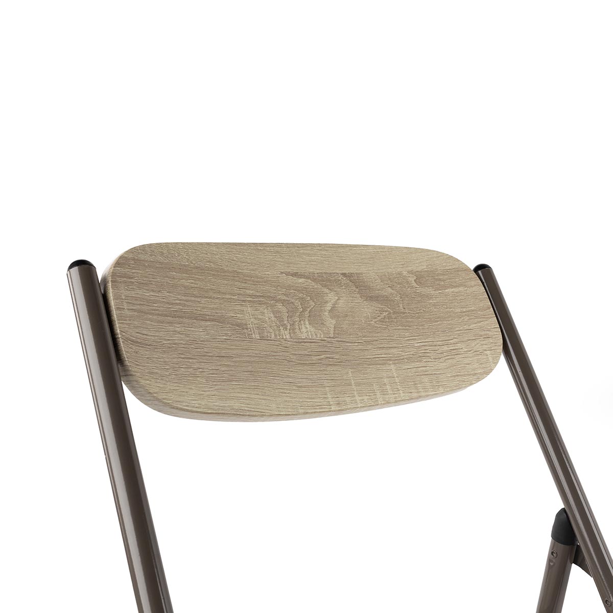 Silla plegable NOMAD con estructura marr&oacute;n
