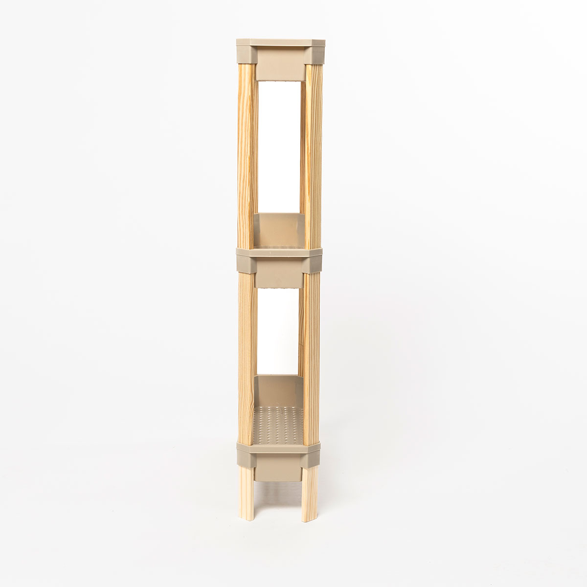 Estantería multifunción beige