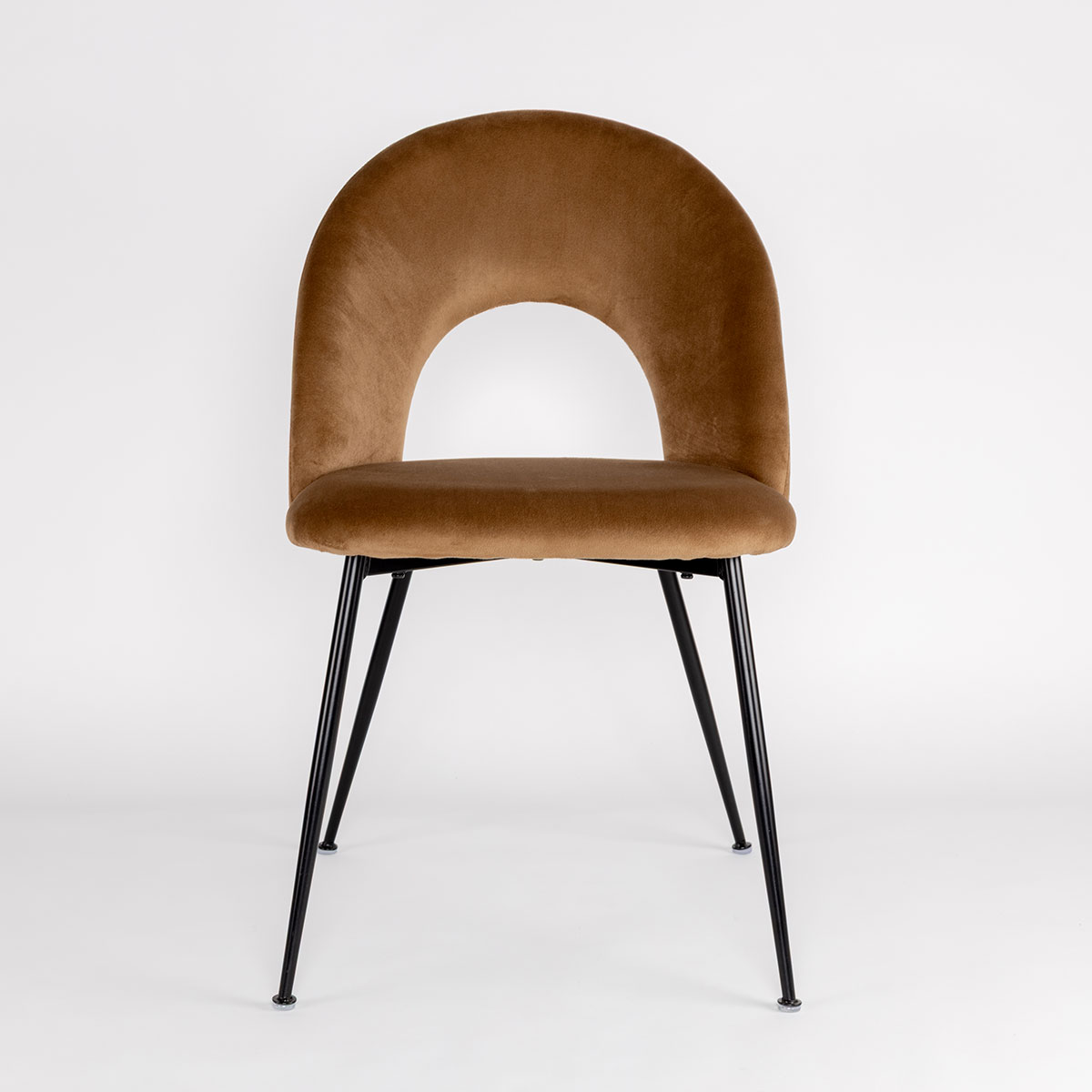 Silla RAVEN de tejido beige