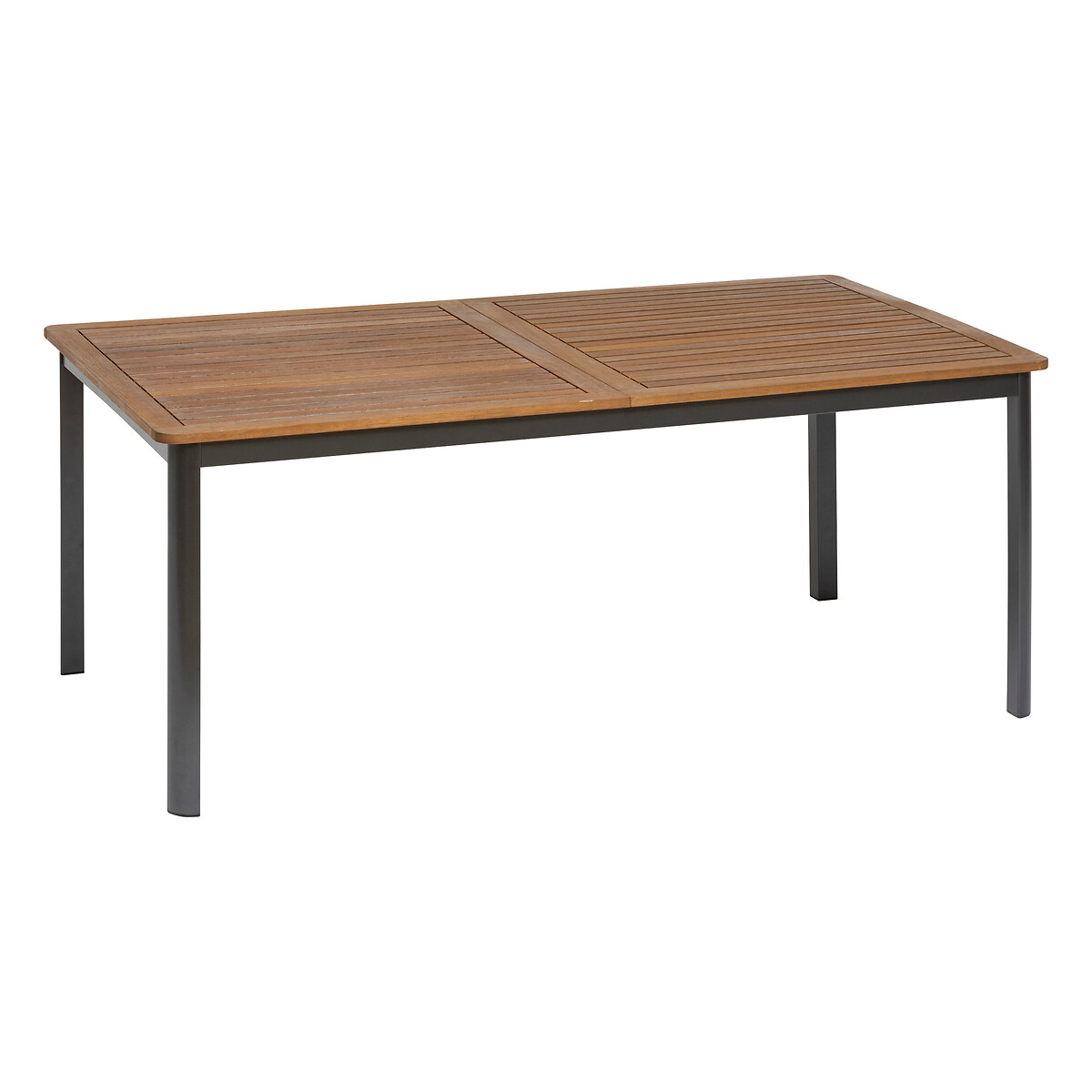 Juego mesa FIELDFARE extensible y 6 sillas PIAZZA