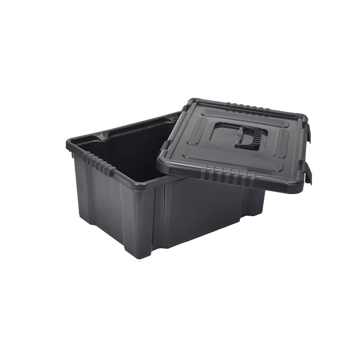 Caja De Almacenaje 14L Plástico Recicl.