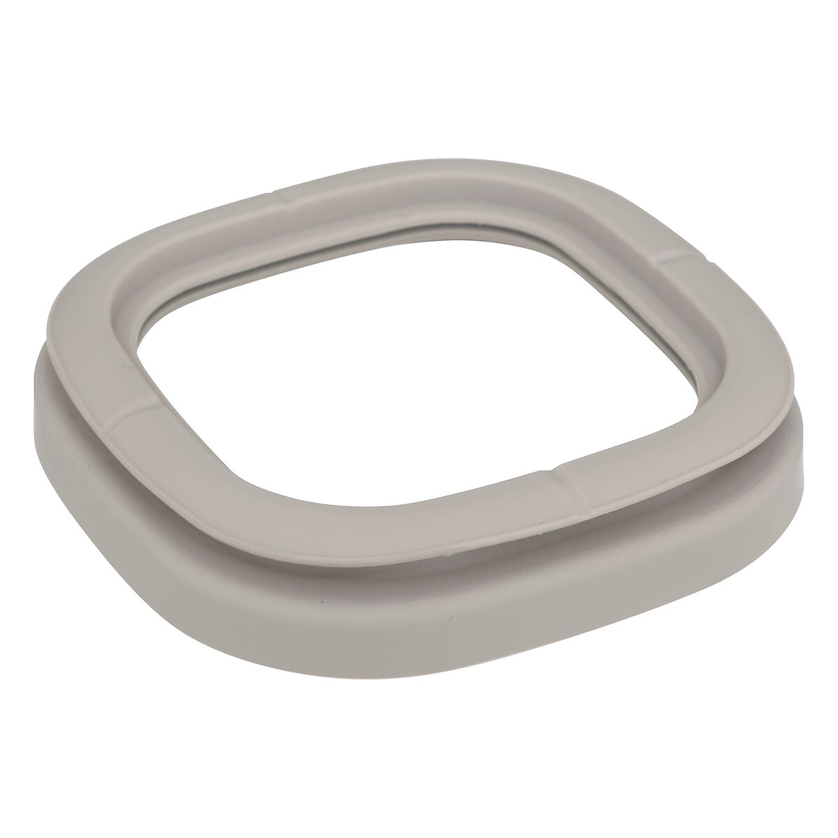 Tarro HERMET beige de vidrio 1l