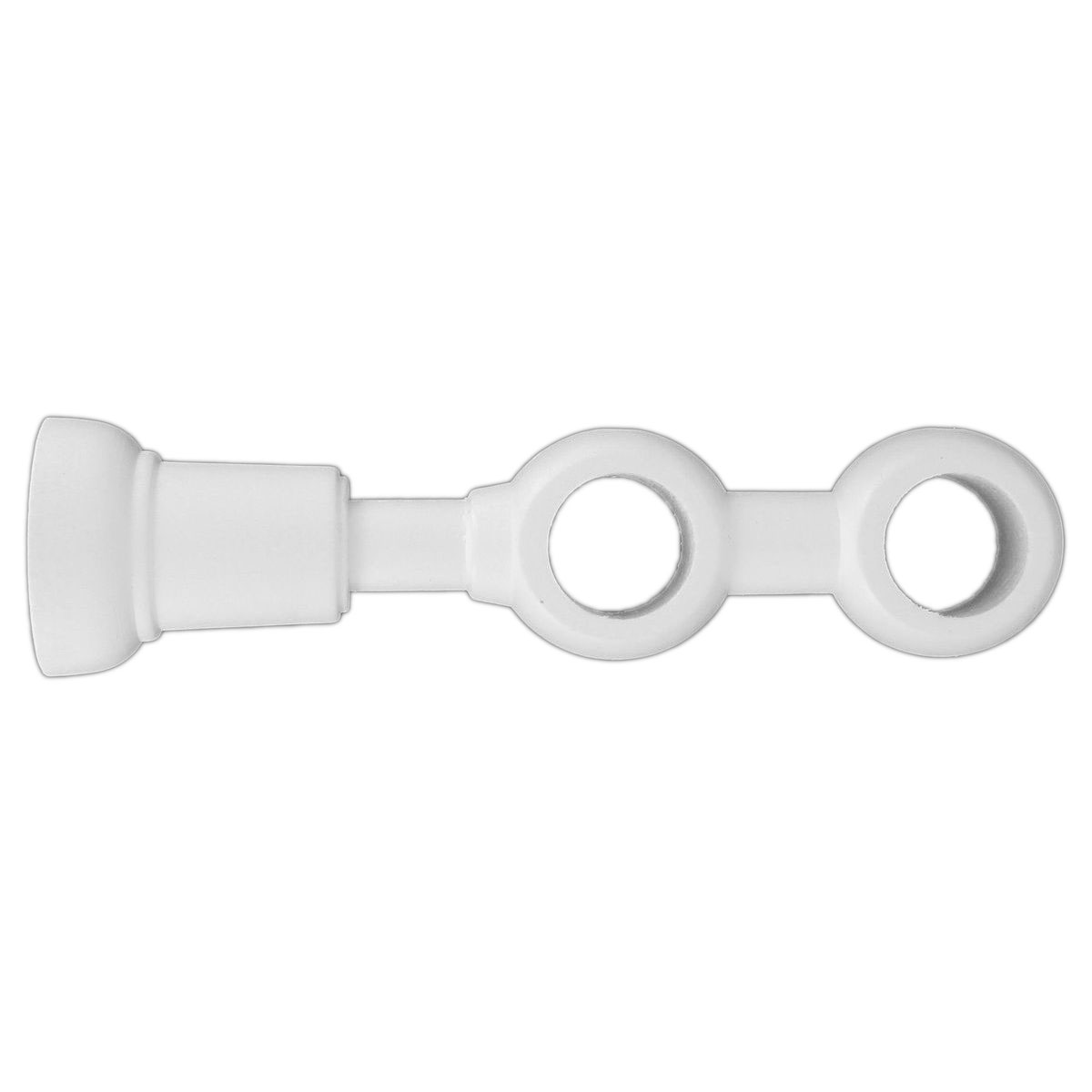 Soporte Doble D28 Blanco